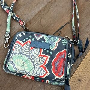 Vera Bradley ALL IN ONE Crossbody clutch wallet
